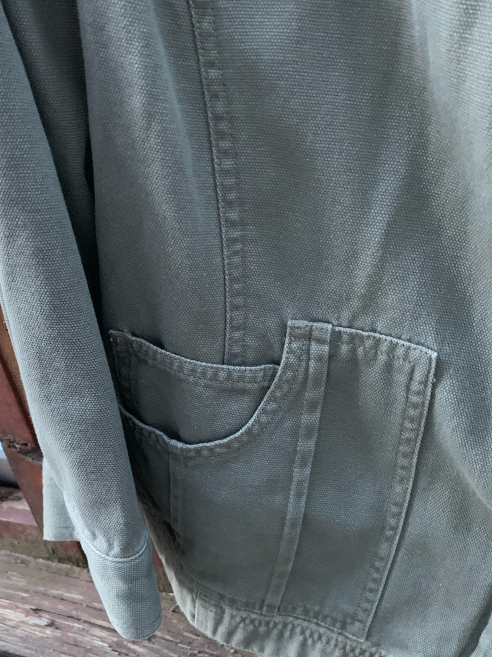 Women's Olive Utility Jacket - Unbranded - Picture 5 of 5